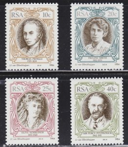 South Africa Scott 626-29 complete set F to VF mint OG NH.