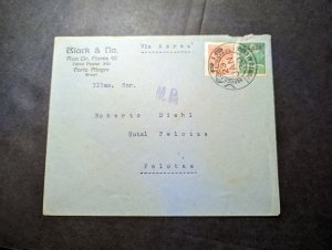 1930 Brazil Airmail Cover Porto Alegre to Pelotas VARIG Air Line