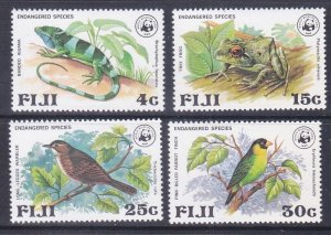 Fiji 397-400 MNH 1979 WWF Endangered Species World Wildlife Fund Full set of 4