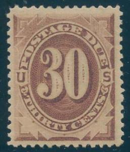 US Scott #J6 Mint, VF, Hinged, PSAG