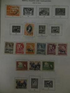 EDW1949SELL : K.U.T. Mint & Used collection, all different on album pages.