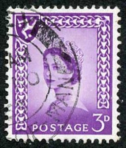 IOM SG2a 3d Deep Lilac on Chalky Paper Fine used cat from 6.50 pounds