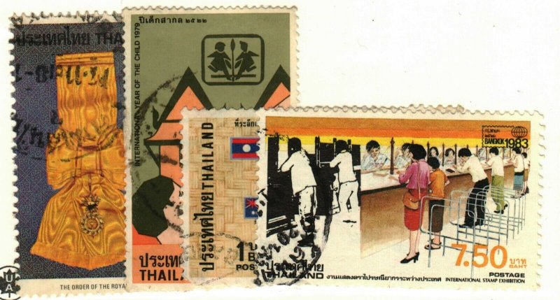 Thailand #816. 876, 902, 1034 used