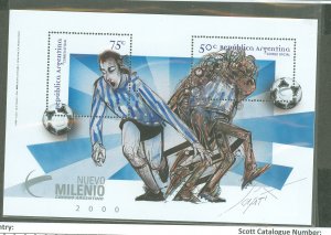 Argentina #2084  Souvenir Sheet