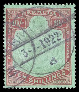 BERMUDA 96a  Used (ID # 91843)