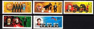 Russia 5802-6, 5818-21 mnh sets