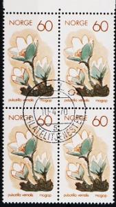 Norway. 1970 60ore(Block of 4) S.G.645 Fine Used