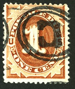 U.S. #J1 USED