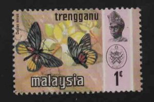 Malaysia Trengganu Scott 96 Used Butterfly stamp