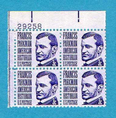 Scott #1281 3c Parkman Plate #29258 UL Plate Block MNH