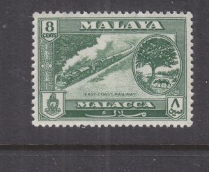 MALACCA, 1960 Arms 8c. Green, lhm.