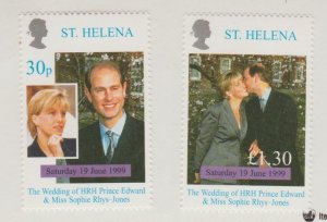 St. Helena Scott #733-734 Stamps - Mint NH Set