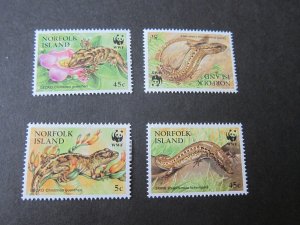 Norfolk Island,1996 Sc 596a-d set MNH