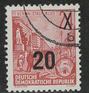 German Democratic Republic Scott # 220, postally used
