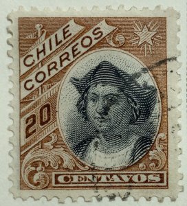 AlexStamps CHILE #75 XF Used 