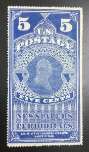 US STAMPS #PR4 NEWSPAPER NGAI LOT #97529