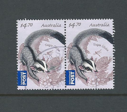 Australia   $4.70 Airmail  current issue SG 3612  pair VFU