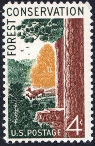 SC#1122 4¢ Forest Conservation Issue (1958) MNH