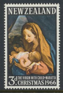 New Zealand SG 842  SC# 379  MNH  Christmas  1966 see details and Scans