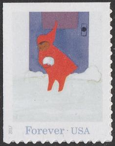 US 5243 The Snowy Day Peter forming Snowball forever single MNH 2017