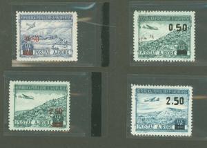 Albania C60-C63 Mint VF NH NH except RA7