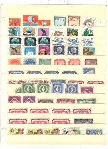 UNITED NATIONS COLLECTION ONSTOCK SHEET