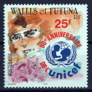 Wallis & Futuna Islands 487 MNH UNICEF 50th Anniversary ZAYIX 0524S0272