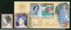 Solomon Islands (British Solomon Islands) #945-947 Mint (NH) Single (Complete Set) (Queen) (Royalty)