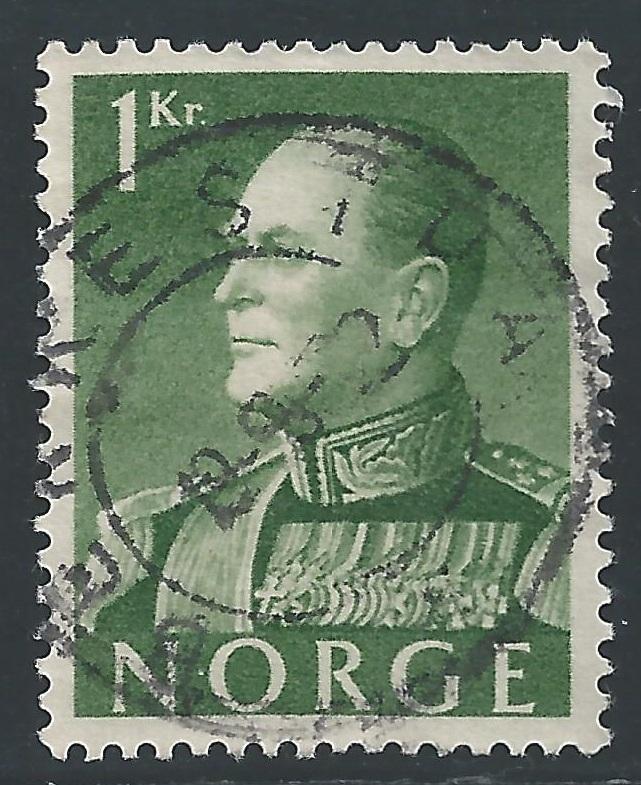 Norway #370 1k King Olav V