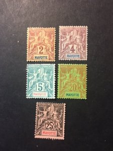 Mayotte sc 2,3,4,9,10 MHR