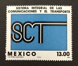 Mexico 1983 #1330, Comm. & Trans. System, MNH.