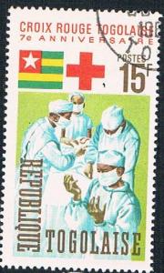 Togo 555 Used Red Cross (BP1205)