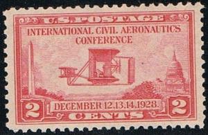 United States 649 Wright Airplane MNH