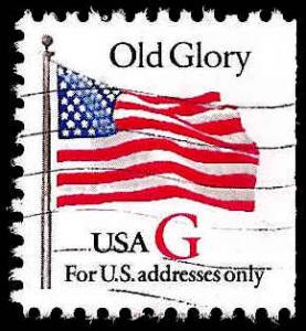 # 2885 USED G STAMP OLD GLORY