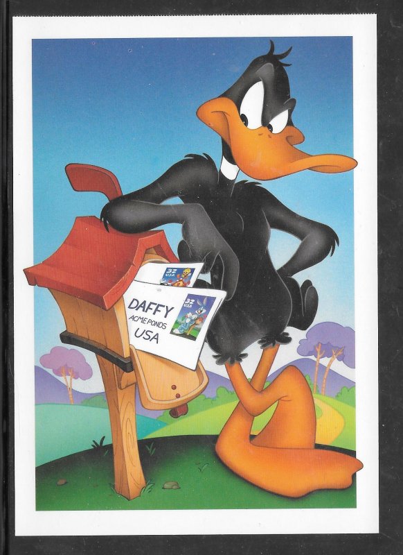 #UX304 Unused Daffy Duck Postal Card  (((stock photo))) (my5976)