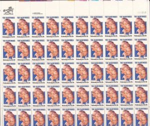 US Stamp - 1982 The Barrymores - 50 Stamp Sheet - Scott #2012