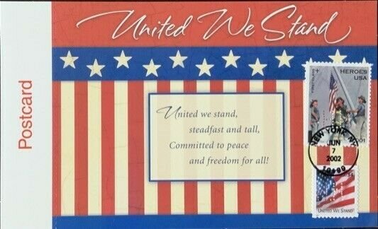 HNLP Hideaki Nakano B-2 United WE Stand Postcard Sharing a Wish for Peace