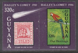 Guyana 1461 Halley's Comet MNH VF