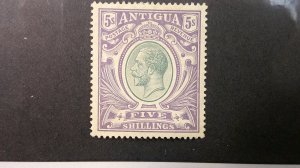 Antigua 1913 Scott# 41 Mint Hinged/Remnant XF High Value