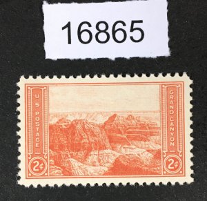 MOMEN: US STAMPS # 741 MINT OG NH XF-SUP POST OFFICE FRESH CHOICE LOT #16865