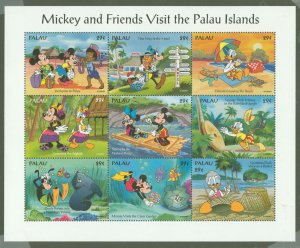 Palau #340  Souvenir Sheet (Disney)