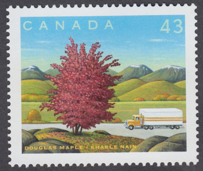 Canada - #1524h Canada Day  Maple Trees - Douglas Maple - MNH