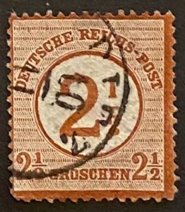 [AG] Germany 1874 Sc #27 Mi 29 USED Mi-CV 70$