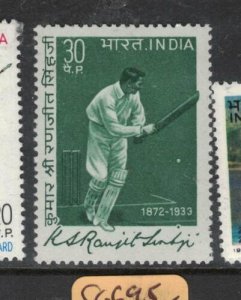 INDIA - 1972 - Cricket, Ranjit Singh - Perf Single Stamp - Mint Never Hinged