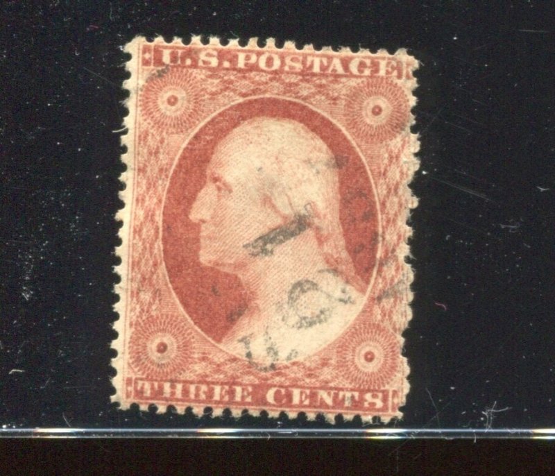 25A Washington Used Stamp Position 26R5L  BX6600