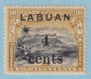 LABUAN 114  MINT HEAVY HINGED OG * NO FAULTS VERY FINE! - TXB