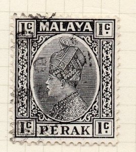 Malaya Straights Settlements Perak 1935 Early Issue Fine Used 1c. 278380