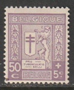 1926 Belgium - Sc B61 - MH VF - 1 singles - Lion and Cross of Lorraine