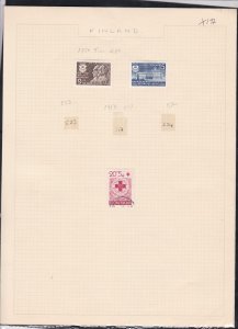 finland 1946-47 & 1950 stamps page ref 18050