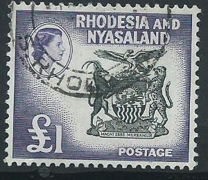 Rhodesia & Nyasaland SG 31 VFU